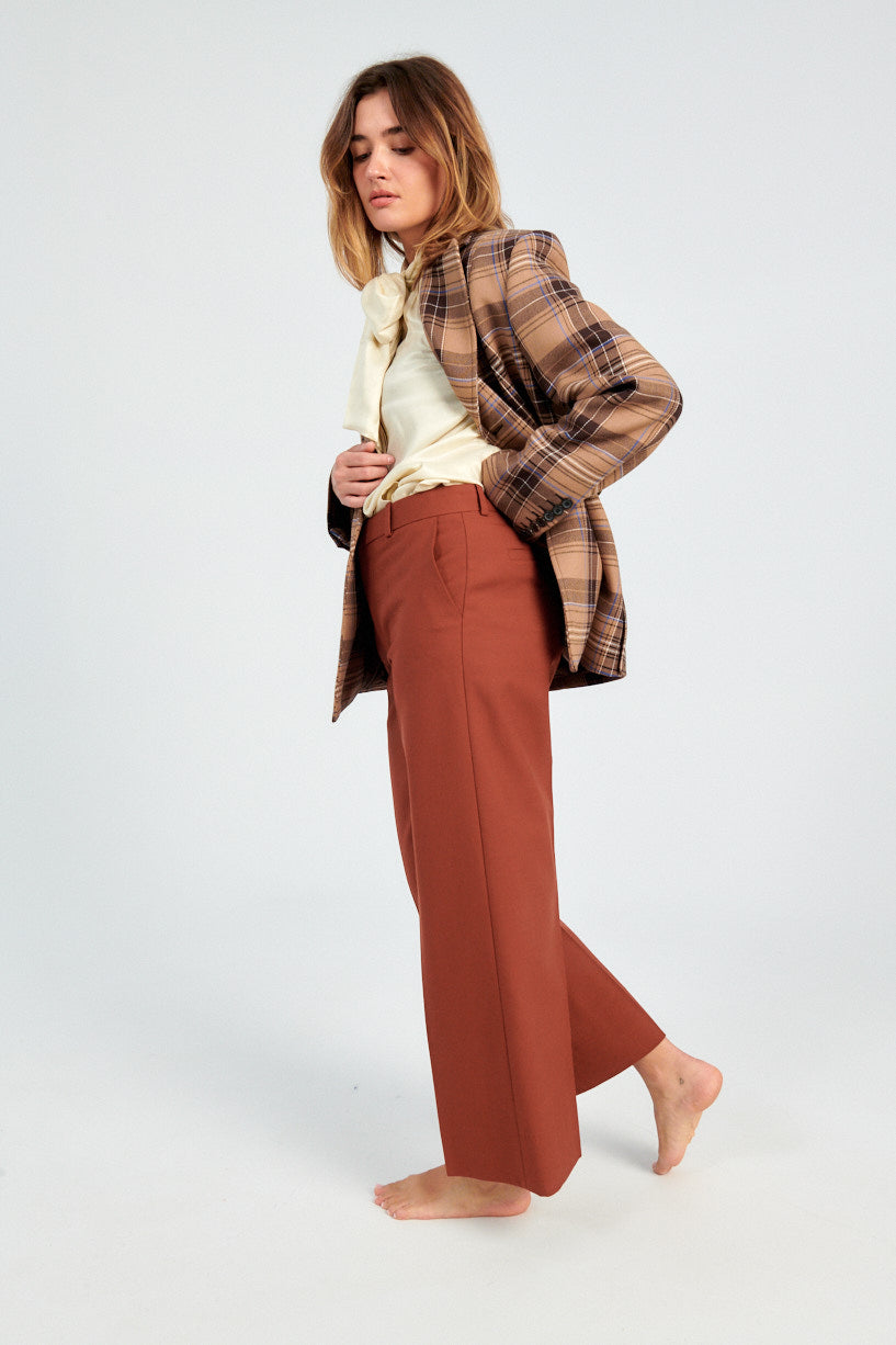Samsoe Samsoe Kajsa Blazer-Samsoe Samsoe plaid blaer-oversized plaid blazer jacket-Idun-St. Paul