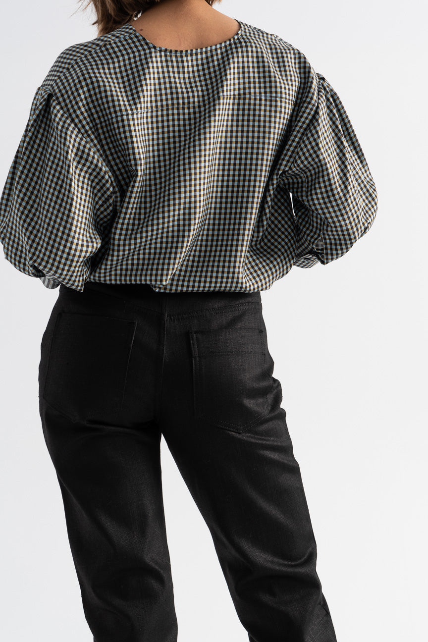 Studio Nicholson avanti denim-Studio Nicholson black jeans-Studio Nicholson black pants-black denim-black jeans-Idun-St. Paul