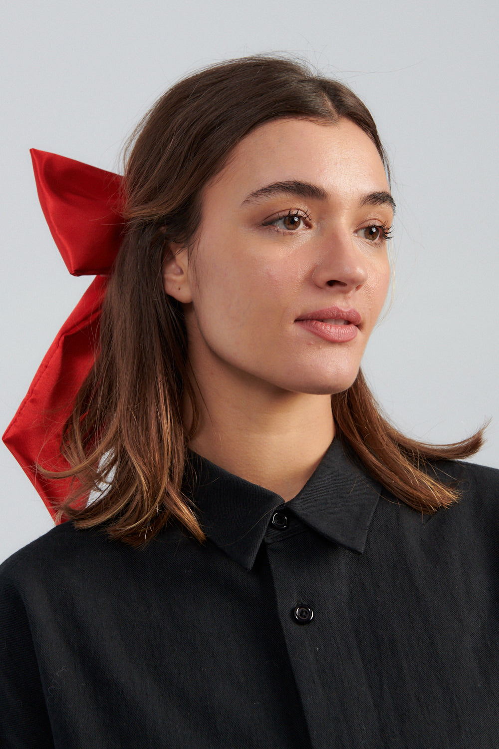 Room Shop Giant Bow Clip Red-Room Shop red hair clip bow-Idun-St. Paul