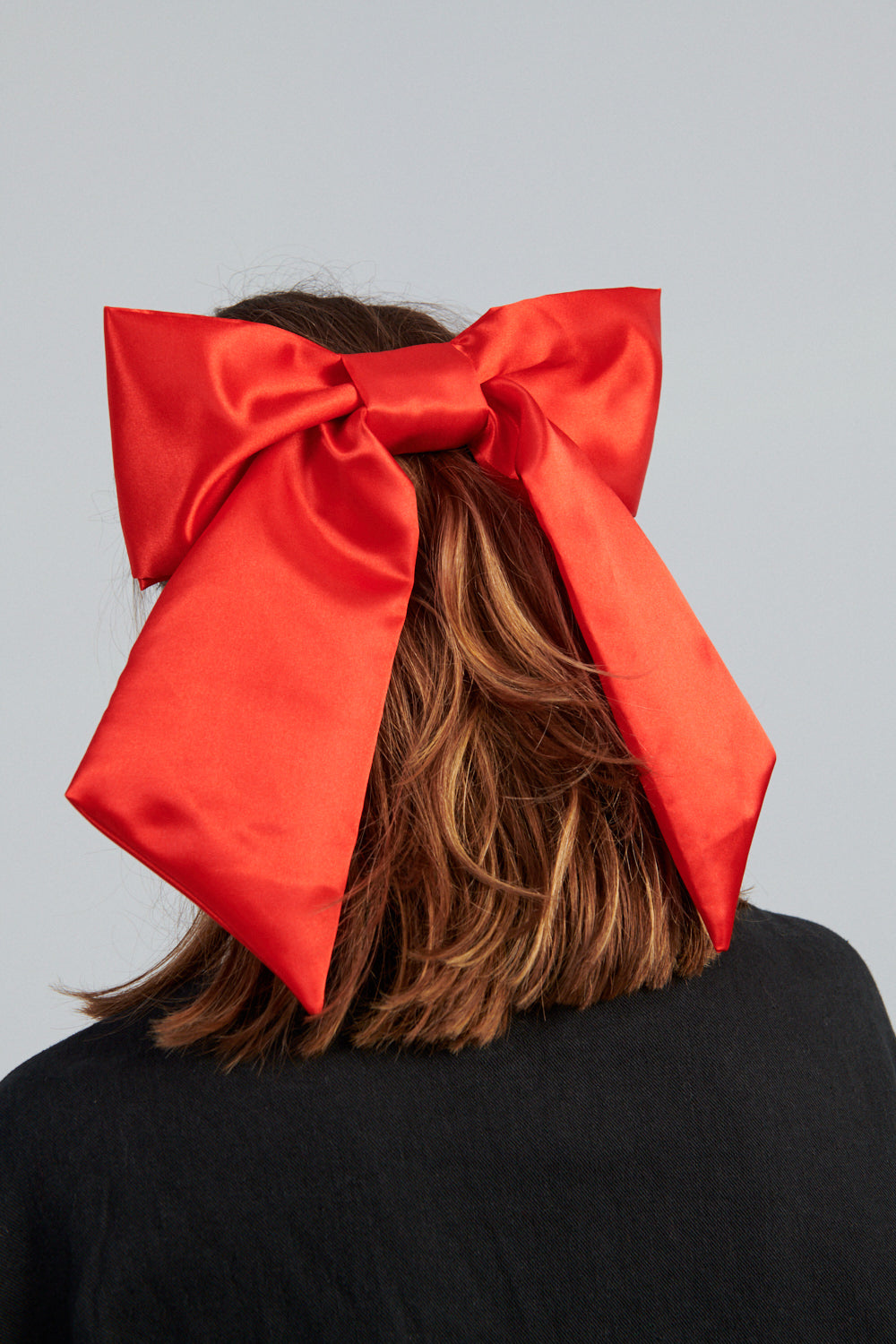 Room Shop Giant Bow Clip Red-Room Shop red hair clip bow-Idun-St. Paul