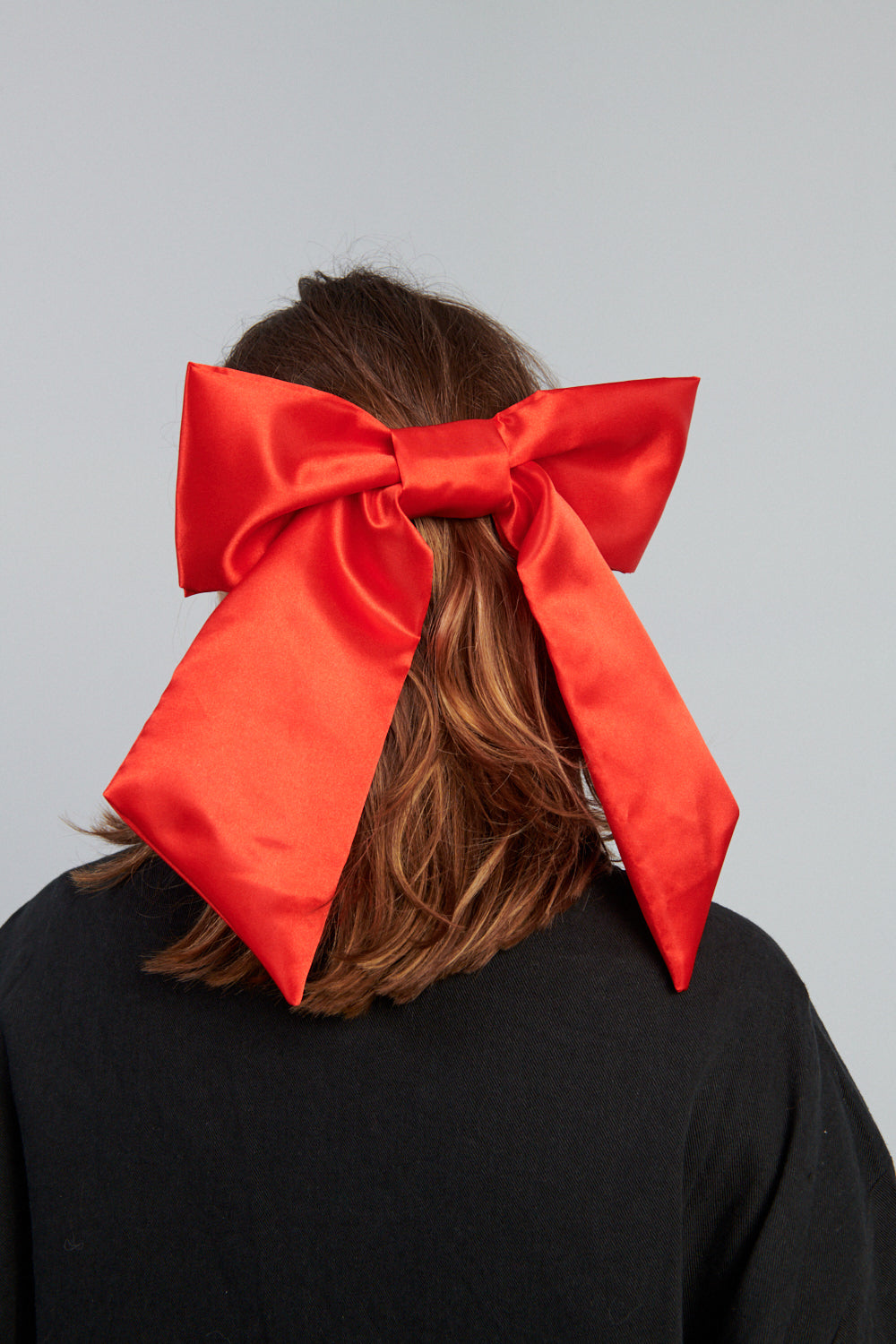 Room Shop Giant Bow Clip Red-Room Shop red hair clip bow-Idun-St. Paul