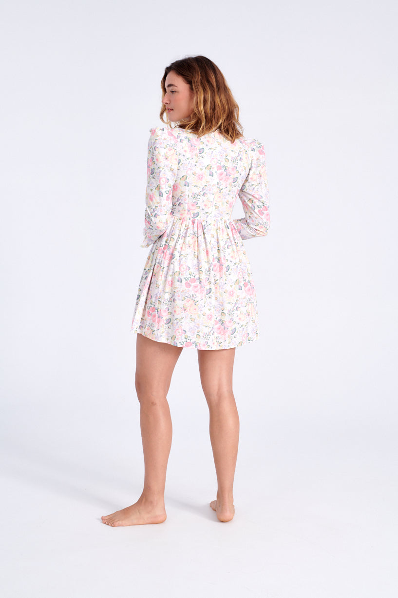 Batsheva x Laura Ashley Mini Prairie dress quartet-Laura Ashley floral dress-Batsheva floral dress-Idun-St. Paul