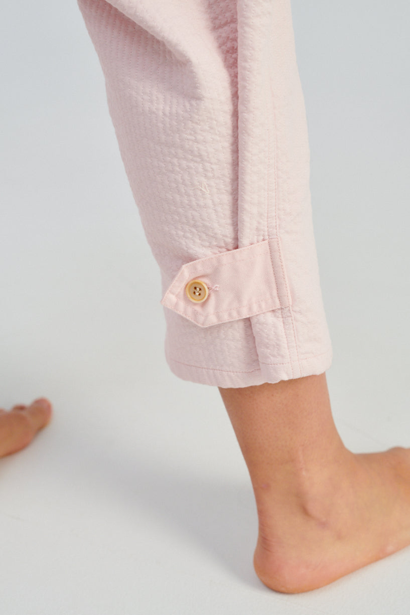 Caron Callahan Bowen Jumpsuit-Caron Callahan pink jumpsuit-Bowen Jumpsuit petal-Idun-St. Paul