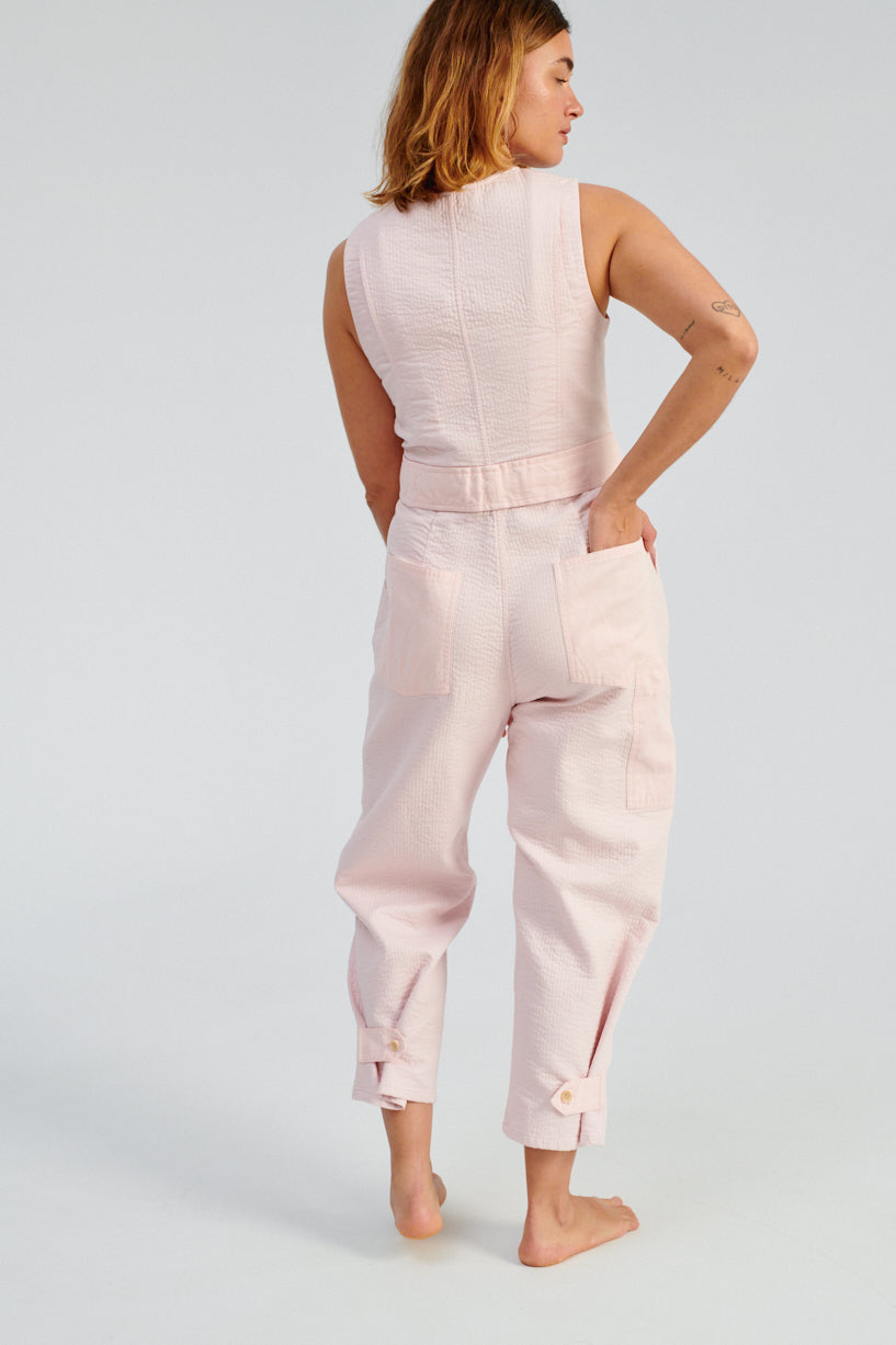 Caron Callahan Bowen Jumpsuit-Caron Callahan pink jumpsuit-Bowen Jumpsuit petal-Idun-St. Paul