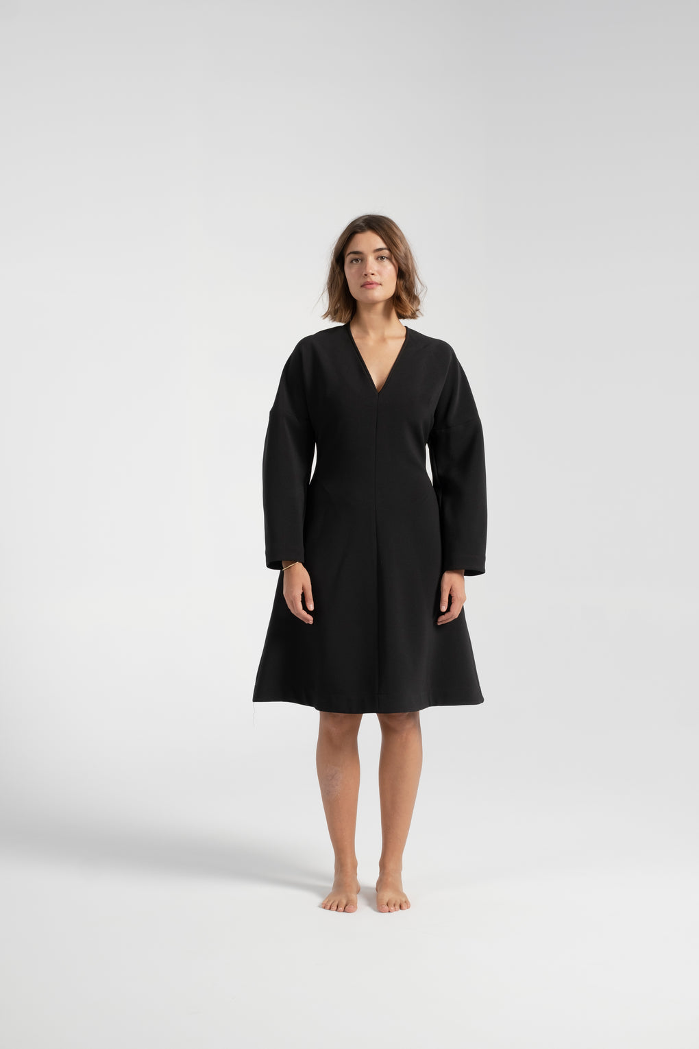 Nomia dolman sleeve dress-Nomia dress-black dress-long sleeve black dress-dolman sleeve dress-black fall dress-Idun-St. Paul