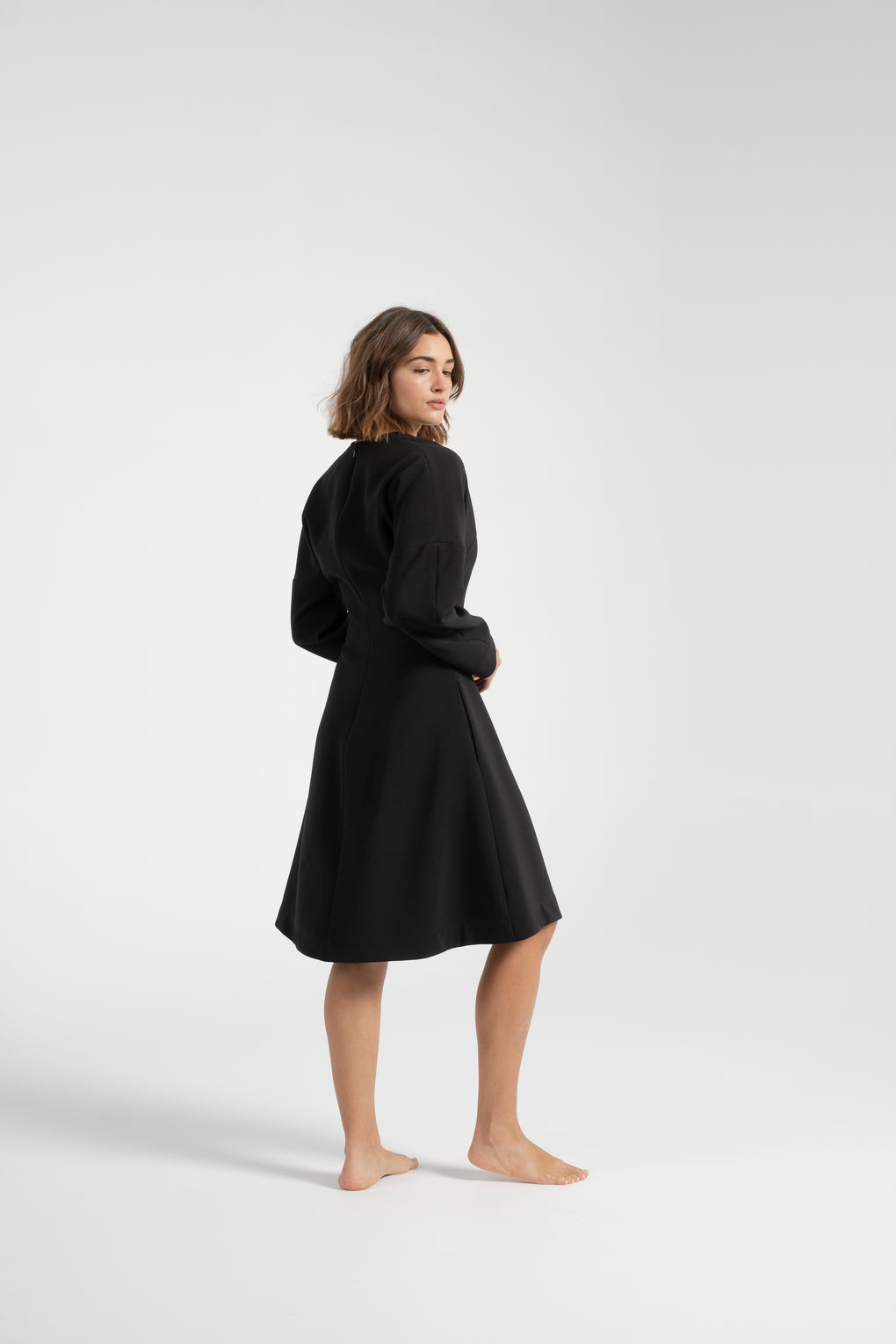 Dolman Sleeve Dress