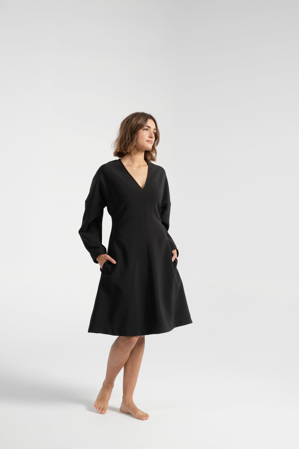 Dolman Sleeve Dress