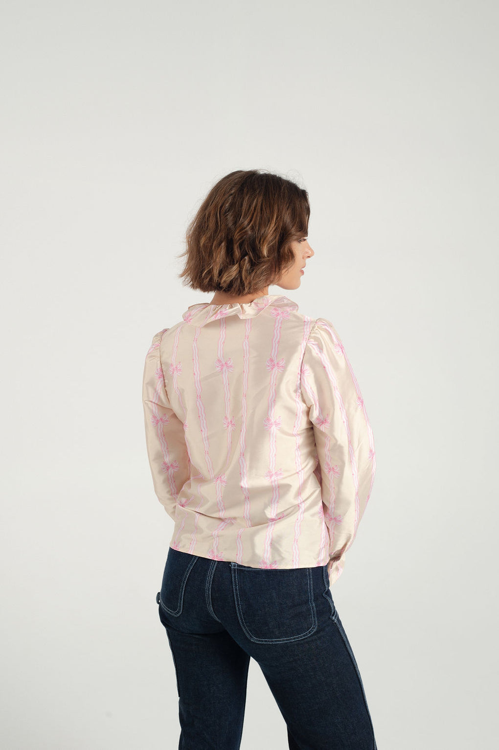 Batsheva-Batsheva petal blouse-batsheva bow blouse-batsheva silk blouse-Idun-St. Paul