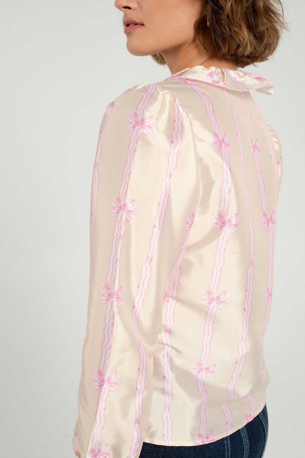 Batsheva-Batsheva petal blouse-batsheva bow blouse-batsheva silk blouse-Idun-St. Paul