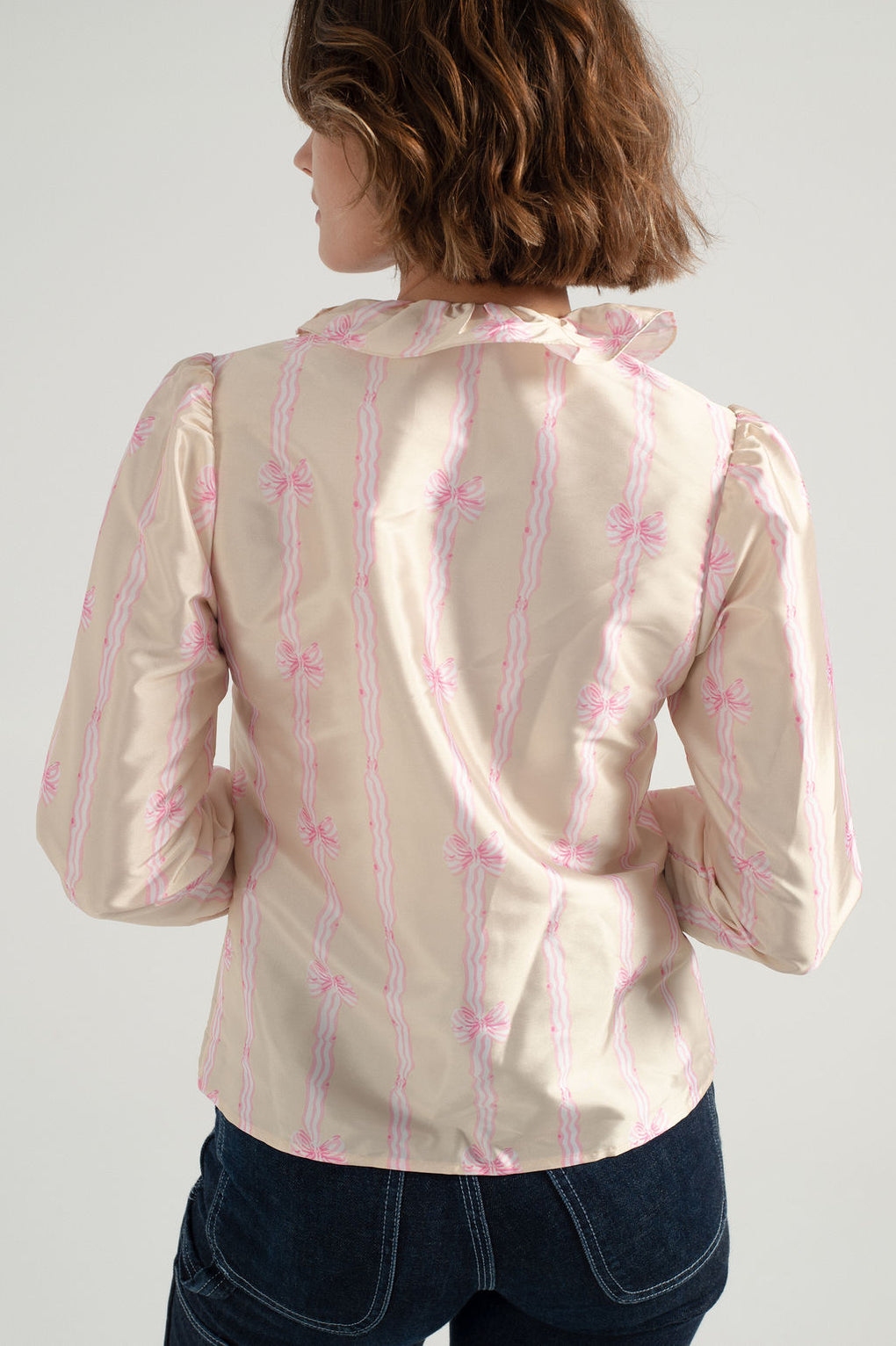 Batsheva-Batsheva petal blouse-batsheva bow blouse-batsheva silk blouse-Idun-St. Paul