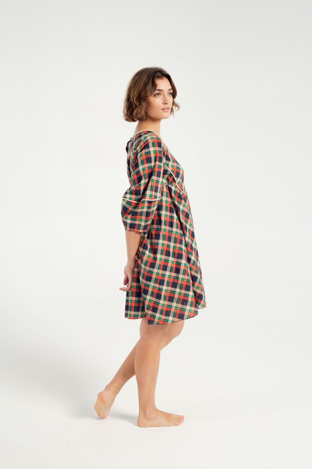 Rachel Antonoff-Pat Tent Dress-Rachel Antonoff plaid dress-Idun-St. Paul