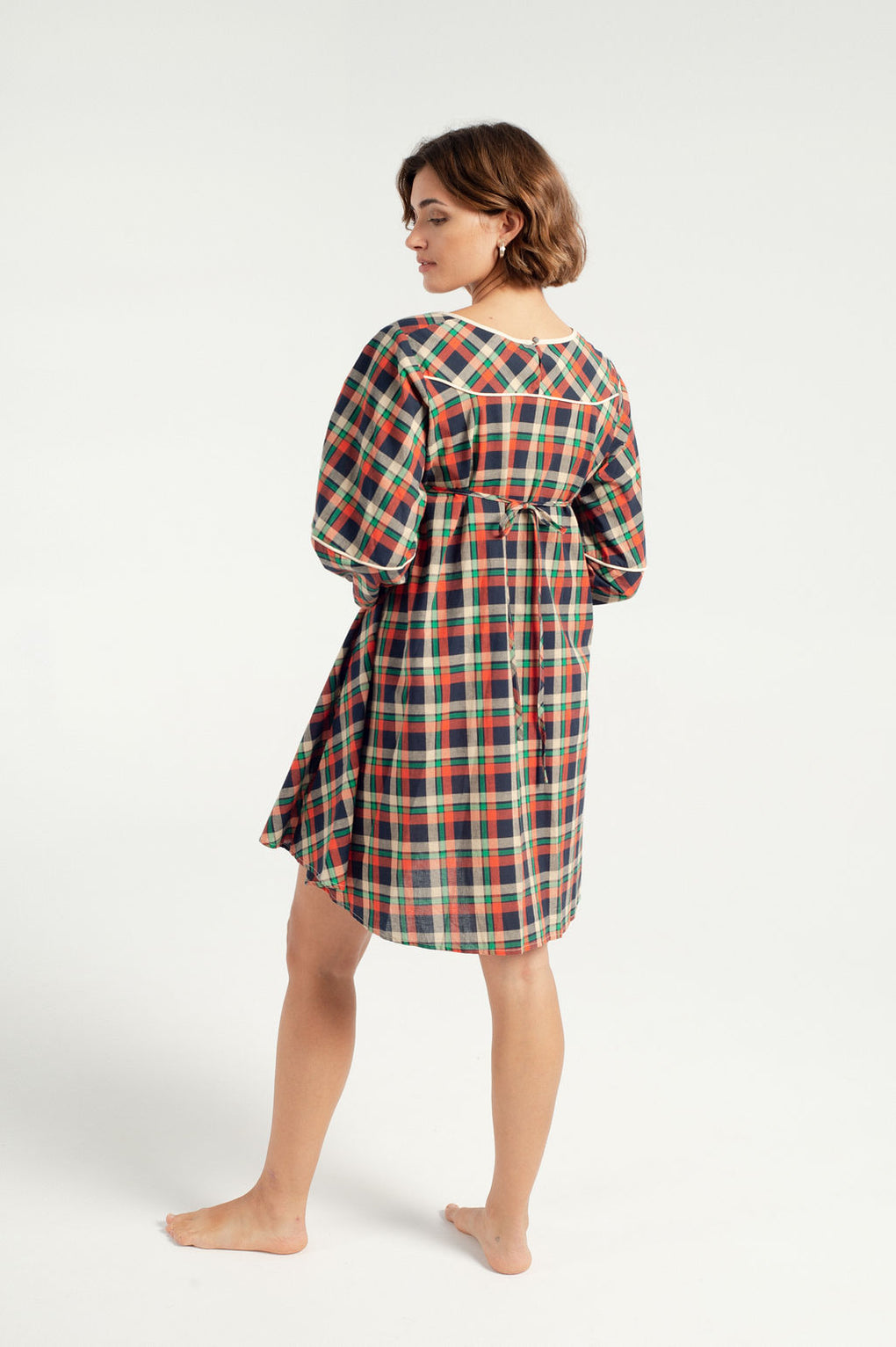 Rachel Antonoff-Pat Tent Dress-Rachel Antonoff plaid dress-Idun-St. Paul