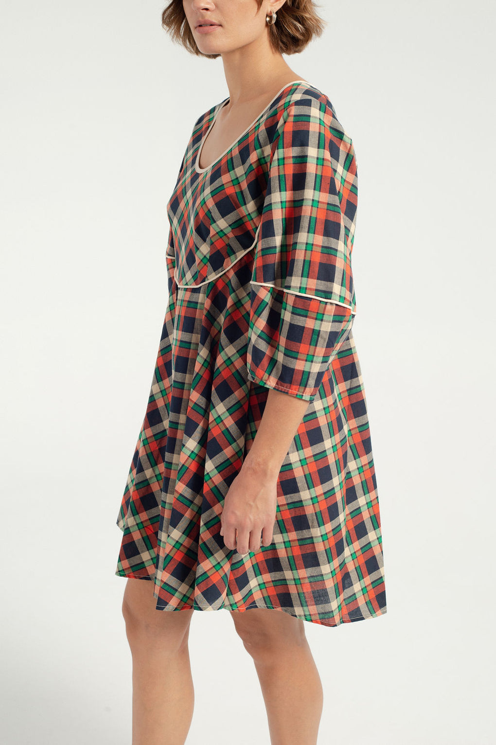 Rachel Antonoff-Pat Tent Dress-Rachel Antonoff plaid dress-Idun-St. Paul