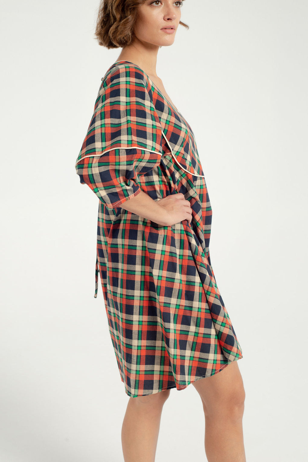 Rachel Antonoff-Pat Tent Dress-Rachel Antonoff plaid dress-Idun-St. Paul