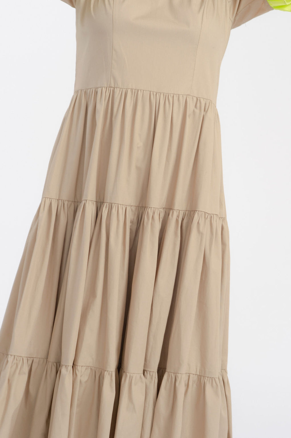 Batsheva-Batsheva Spring Lucy Dress-Batsheva camel dress-Batsheva tiered dress-Idun-St. Paul