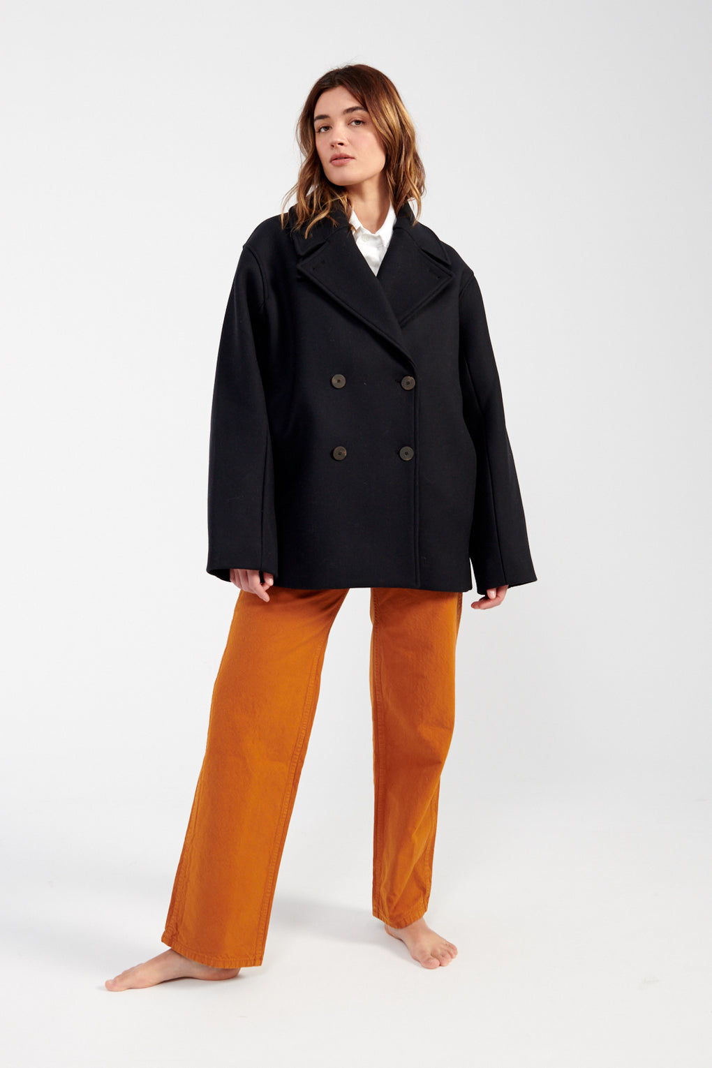 Studio Nicholson Loren Coat darkest navy-Idun-St. Paul