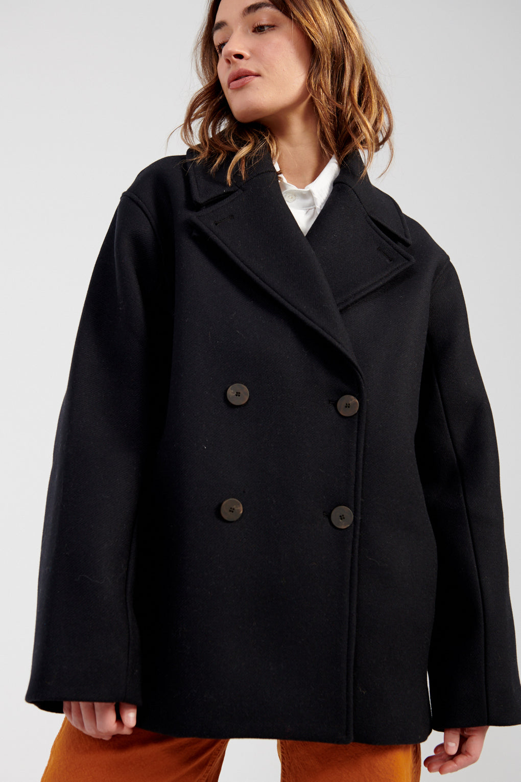 Studio Nicholson Loren Coat darkest navy-Idun-St. Paul