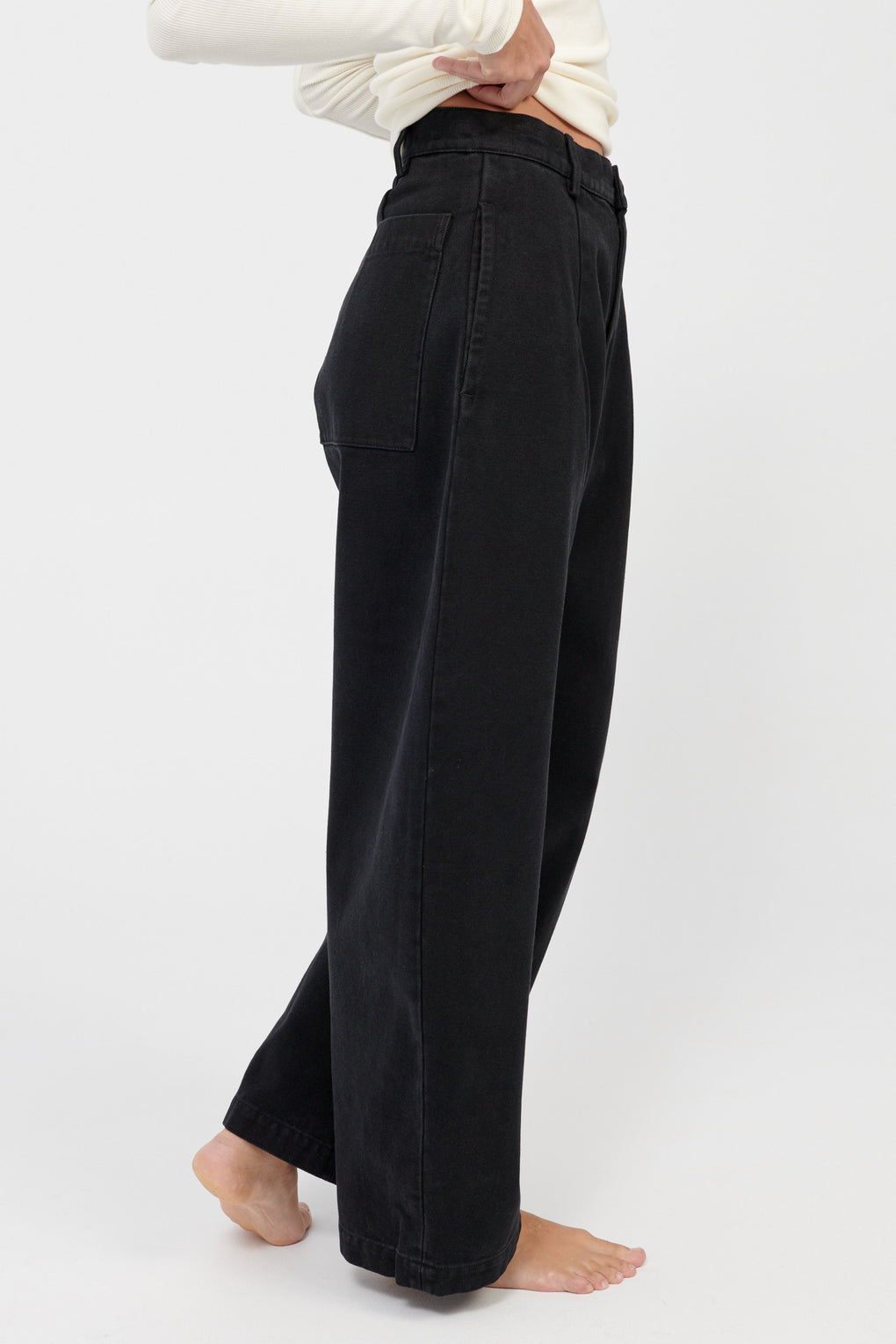Tailored Curve Legged Trouser