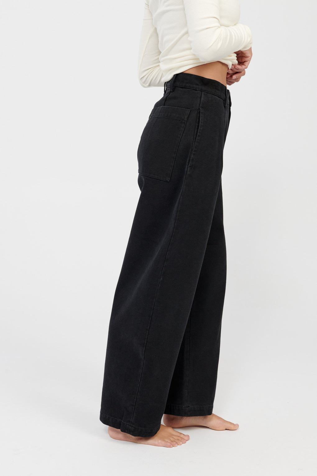 Tailored Curve Legged Trouser