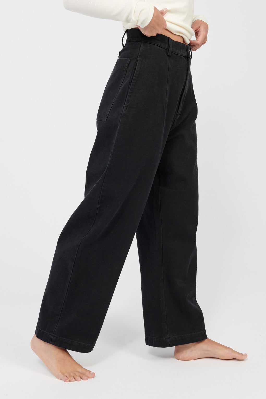 Tailored Curve Legged Trouser