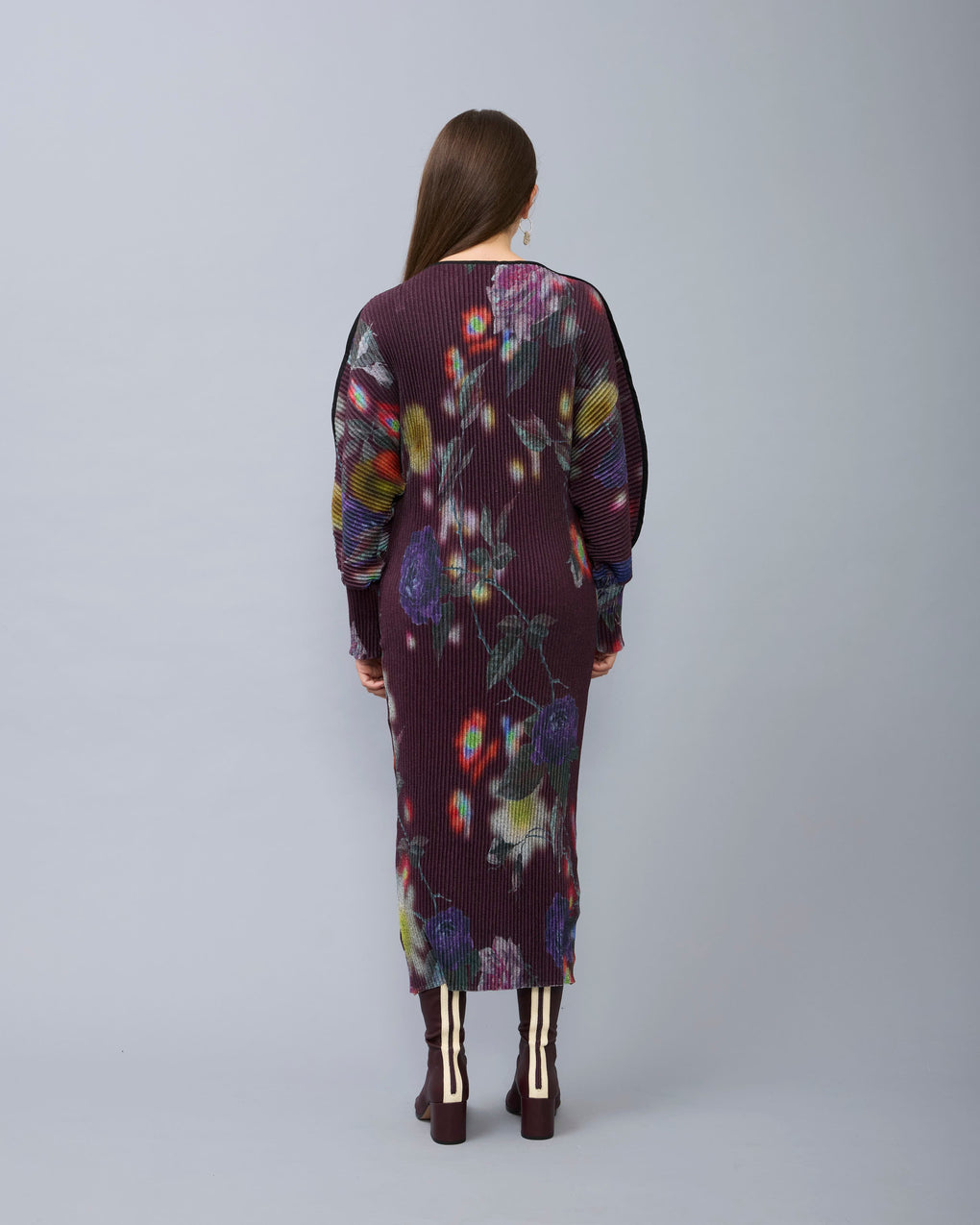 Geller Pleated Knit Dress