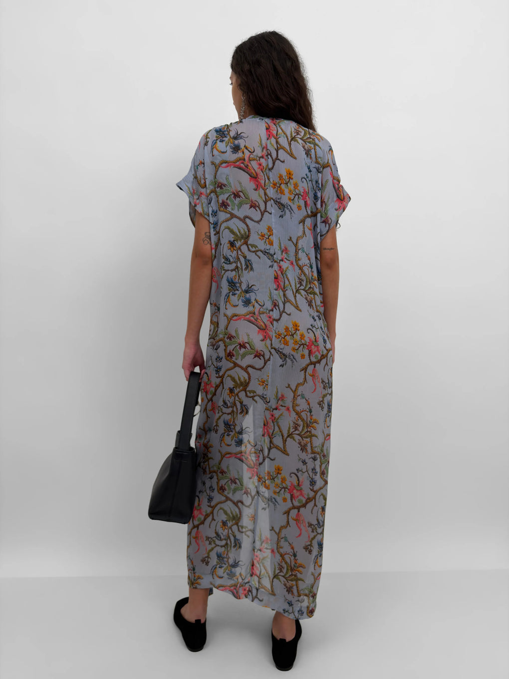 Olympia Wrap Caftan Dress