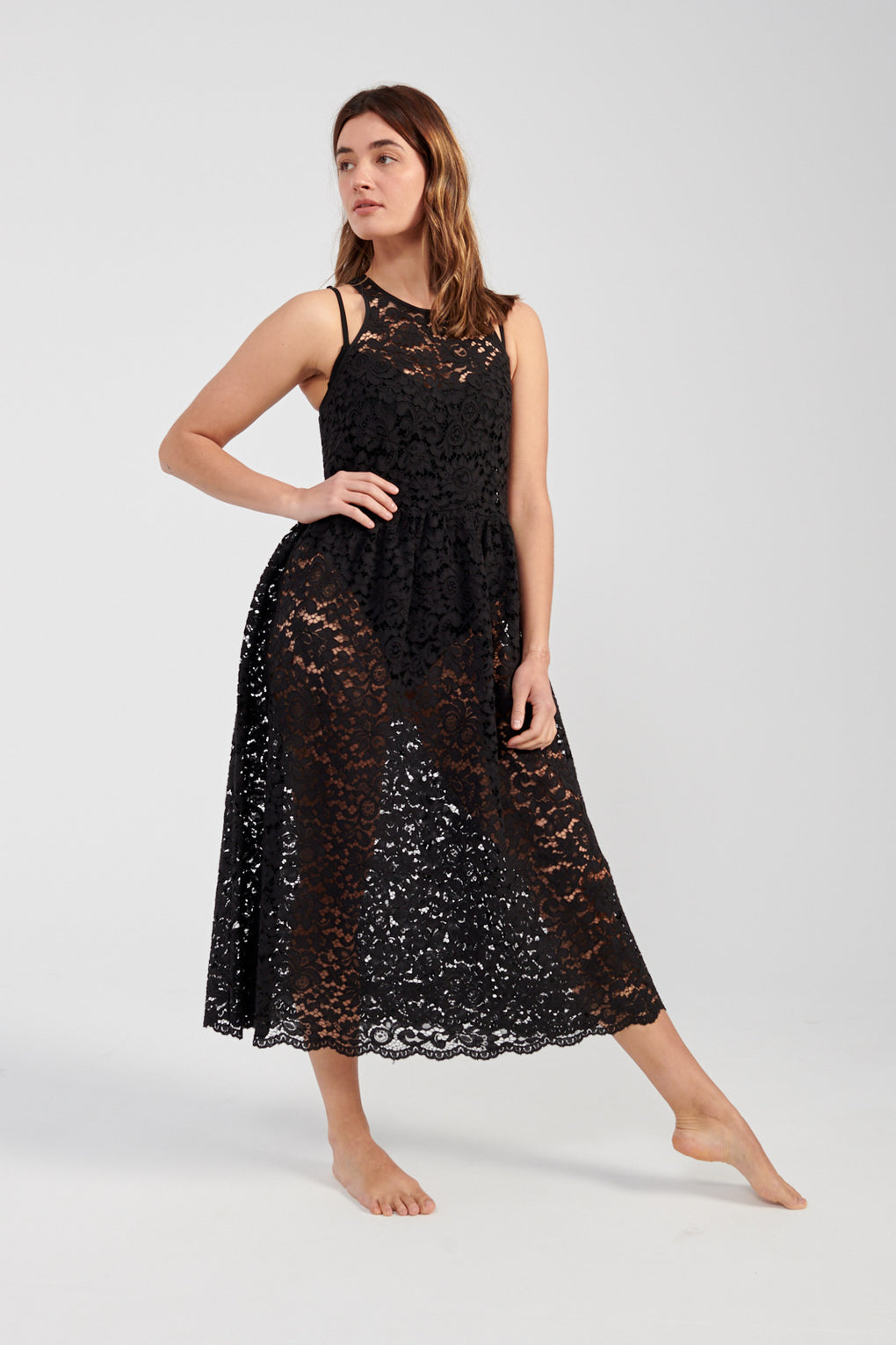 Baum Und Pferdgarten Aveda Dress-Baum Und Pferdgarten black lace dress-Idun-St. Paul