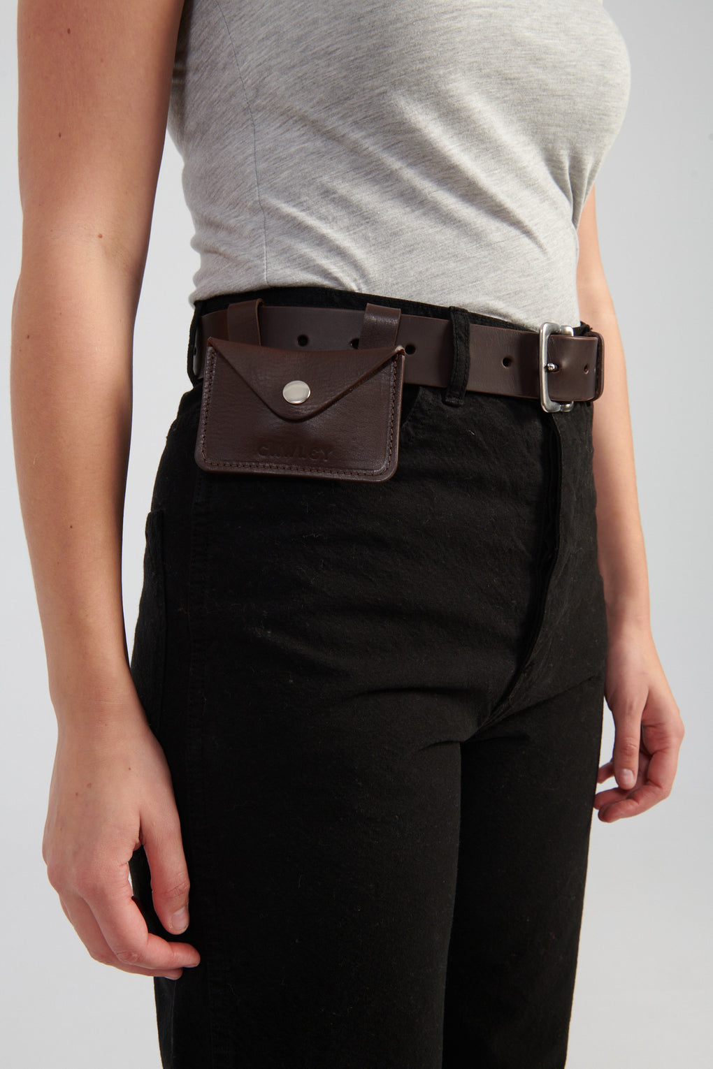 Leather Belt Wallet