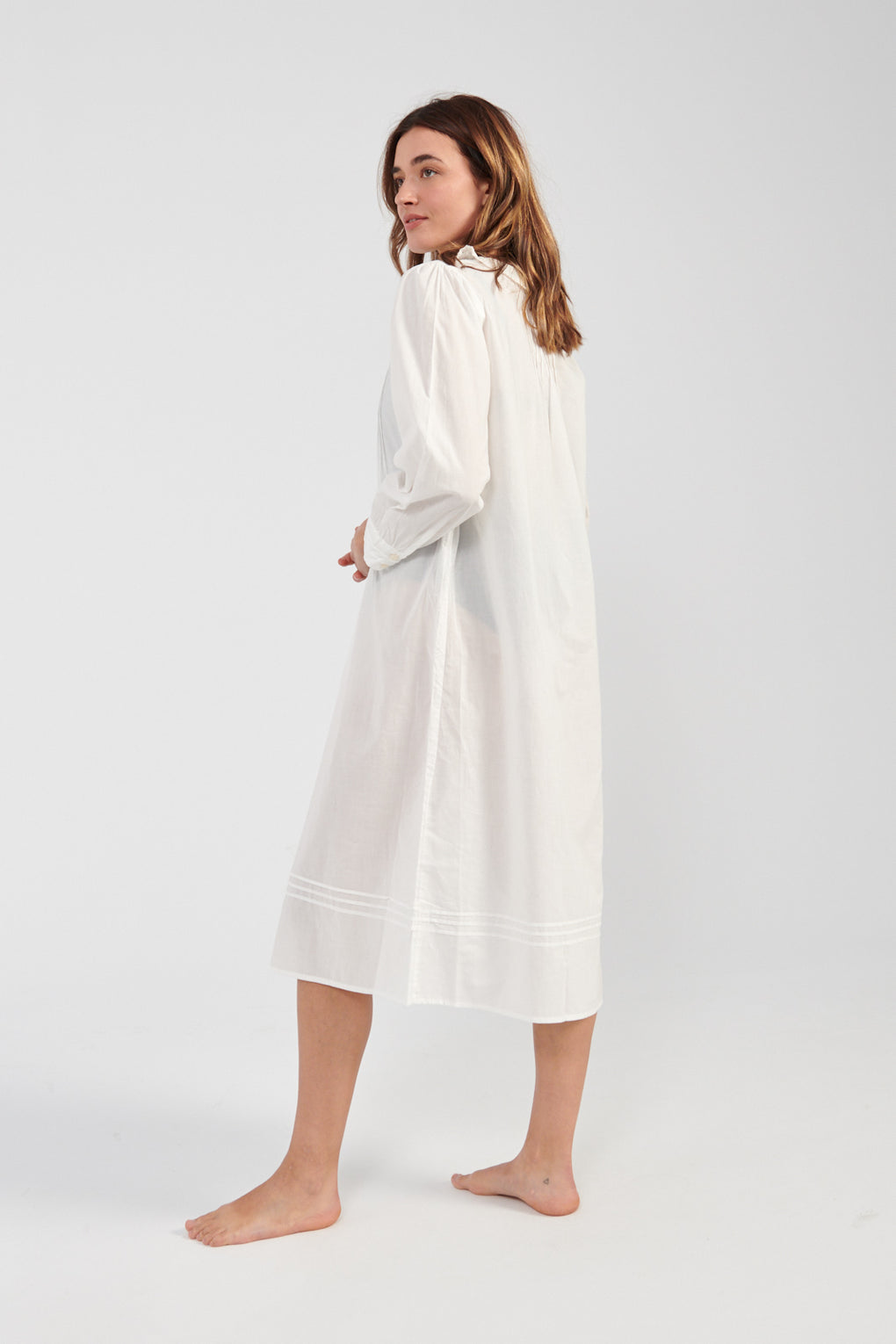 Salter House Wendy Nightdress white-Salter House white dress nightgown-Idun-St. Paul