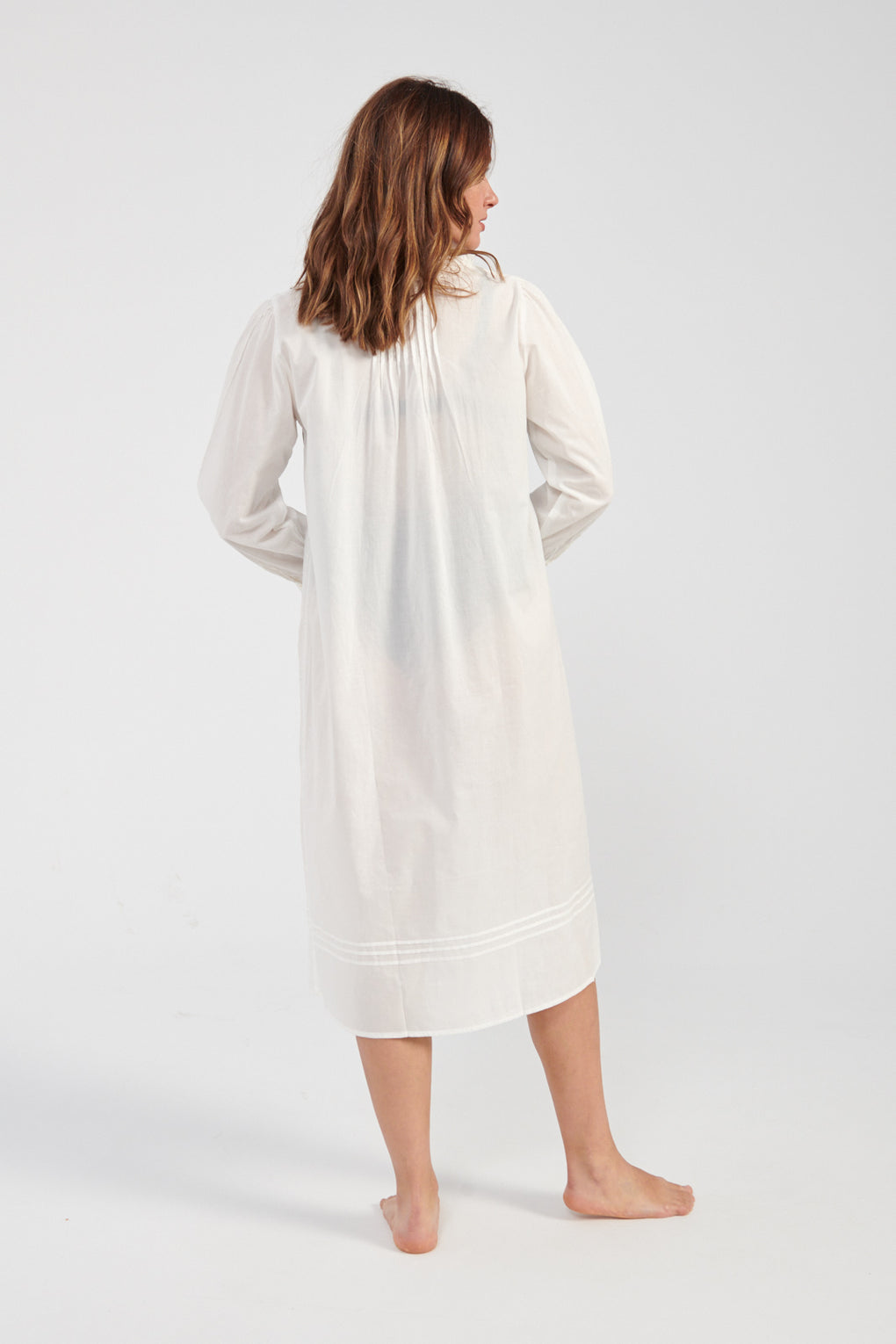 Salter House Wendy Nightdress white-Salter House white dress nightgown-Idun-St. Paul