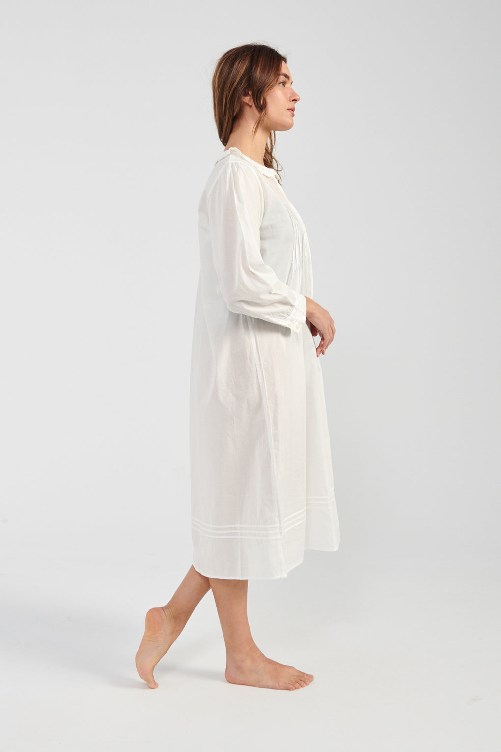 Salter House Wendy Nightdress white-Salter House white dress nightgown-Idun-St. Paul