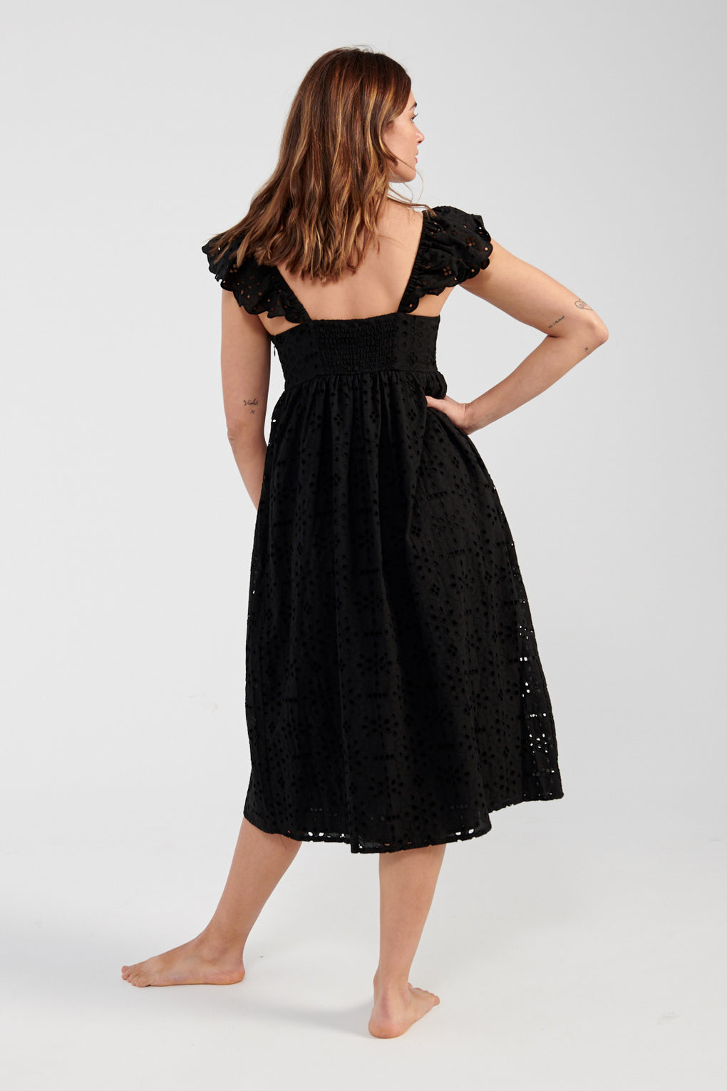 Baum Und Pferdgarten Ashaki Dress-Baum Und Pferdgarten black lace dress-Idun-St. Paul