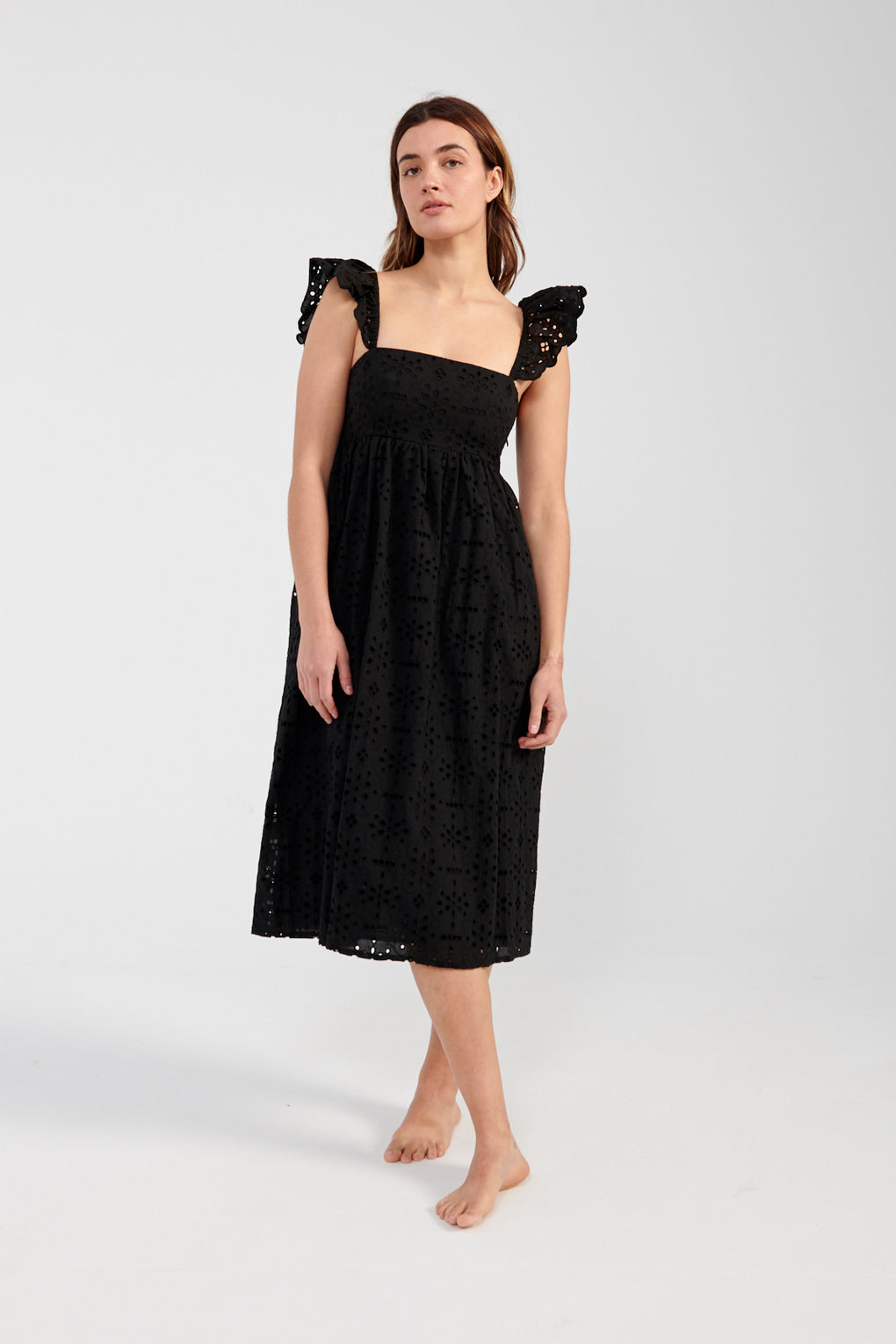 Baum Und Pferdgarten Ashaki Dress-Baum Und Pferdgarten black lace dress-Idun-St. Paul