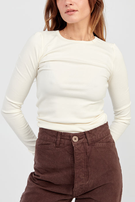 Long Sleeve Fitted Top