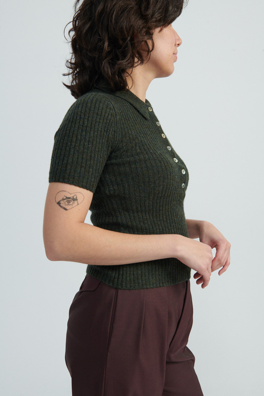 Molly Collared Short-Sleeves