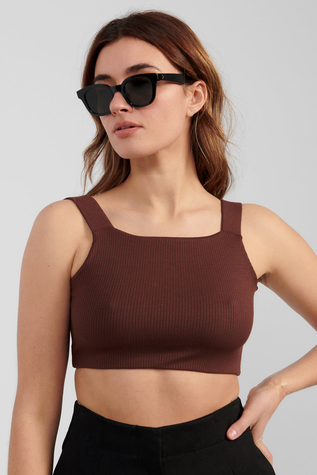 Nią Thomas Misty Bralette chocolate-Nia Thomas brown bralette-Idun-St. Paul