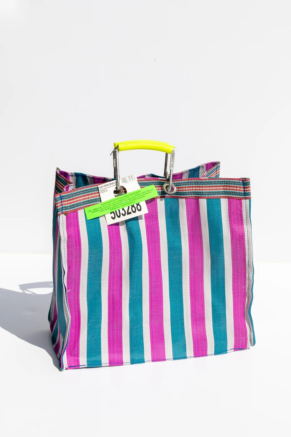 Large Striped Tote