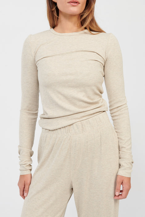 Long Sleeve Fitted Top
