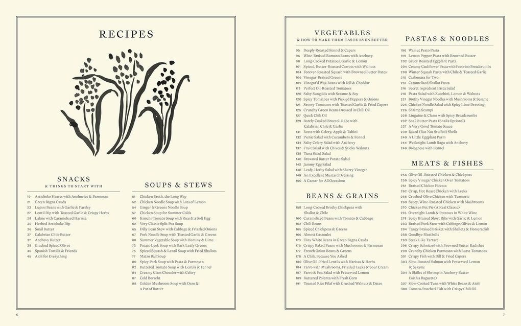 Something from Nothing: A Cookbook