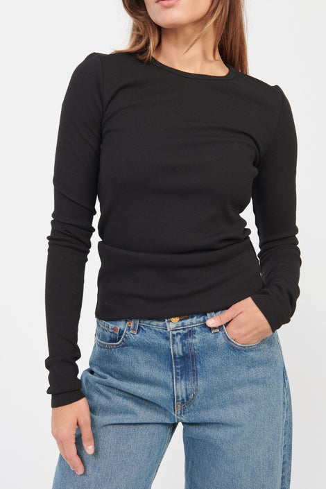 Long Sleeve Fitted Top