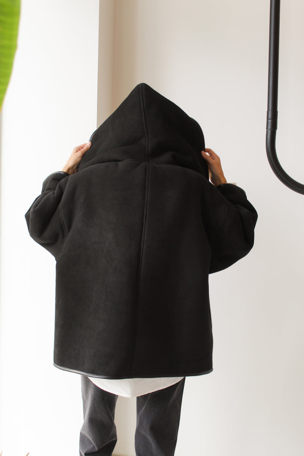 Curly Suede Reversible Holland Coat
