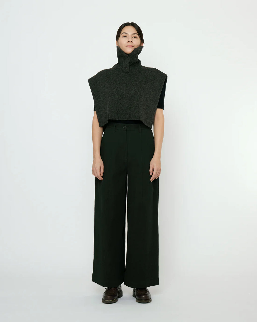 Knit Turtleneck Vest