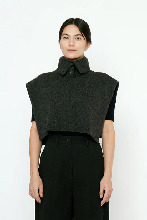 Knit Turtleneck Vest