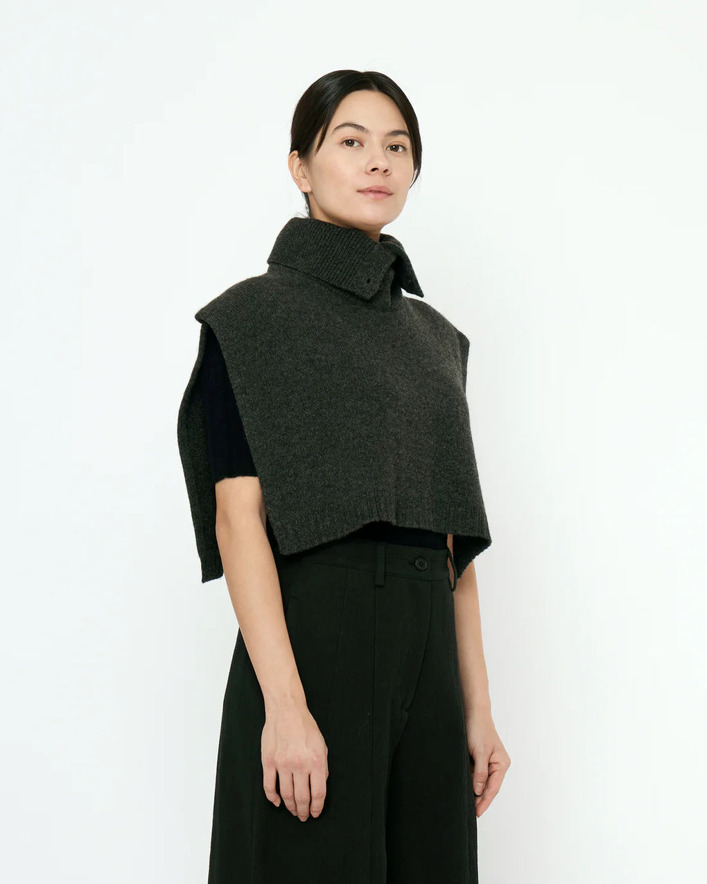 Knit Turtleneck Vest