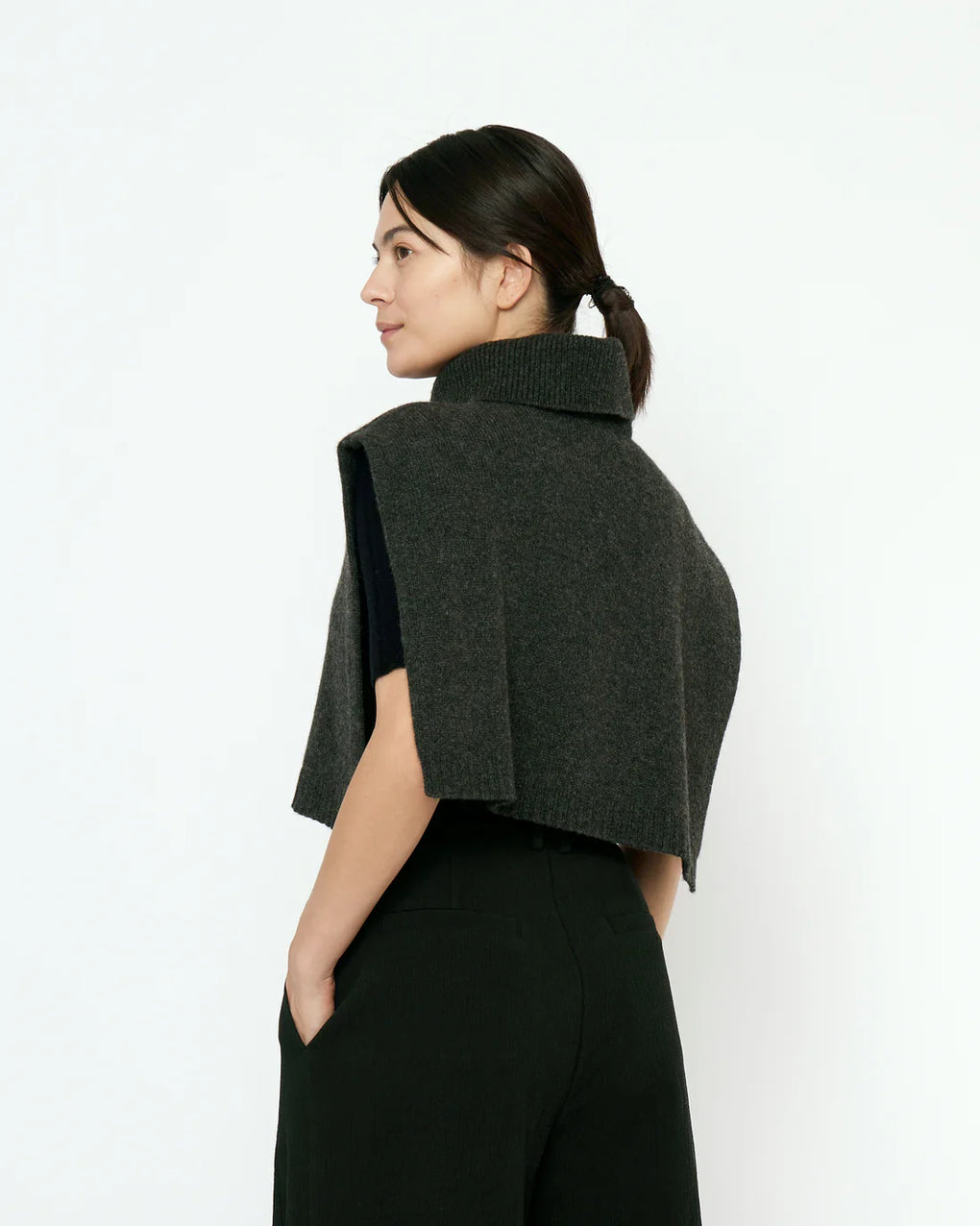 Knit Turtleneck Vest