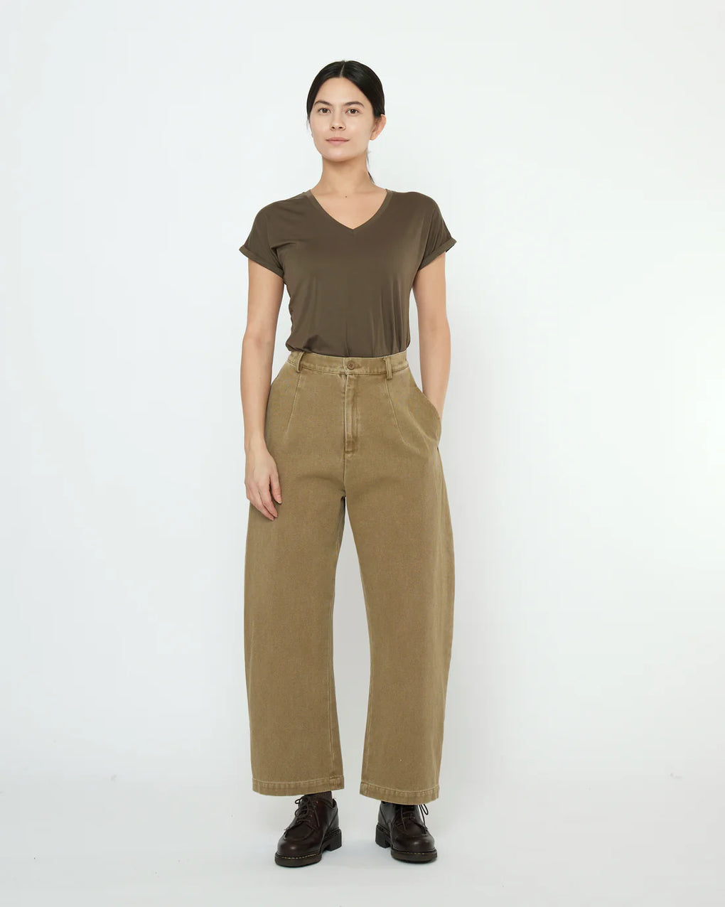 Tailored Curve Legged Trouser
