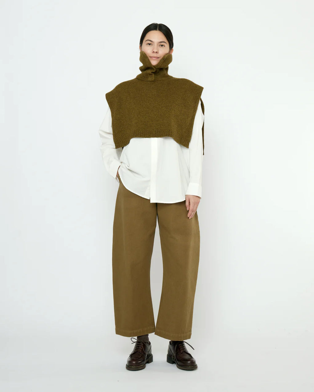 Knit Turtleneck Vest