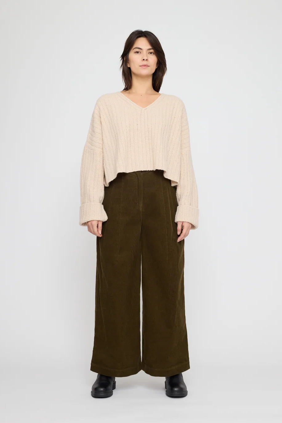 Oversized V-Neck Sweater