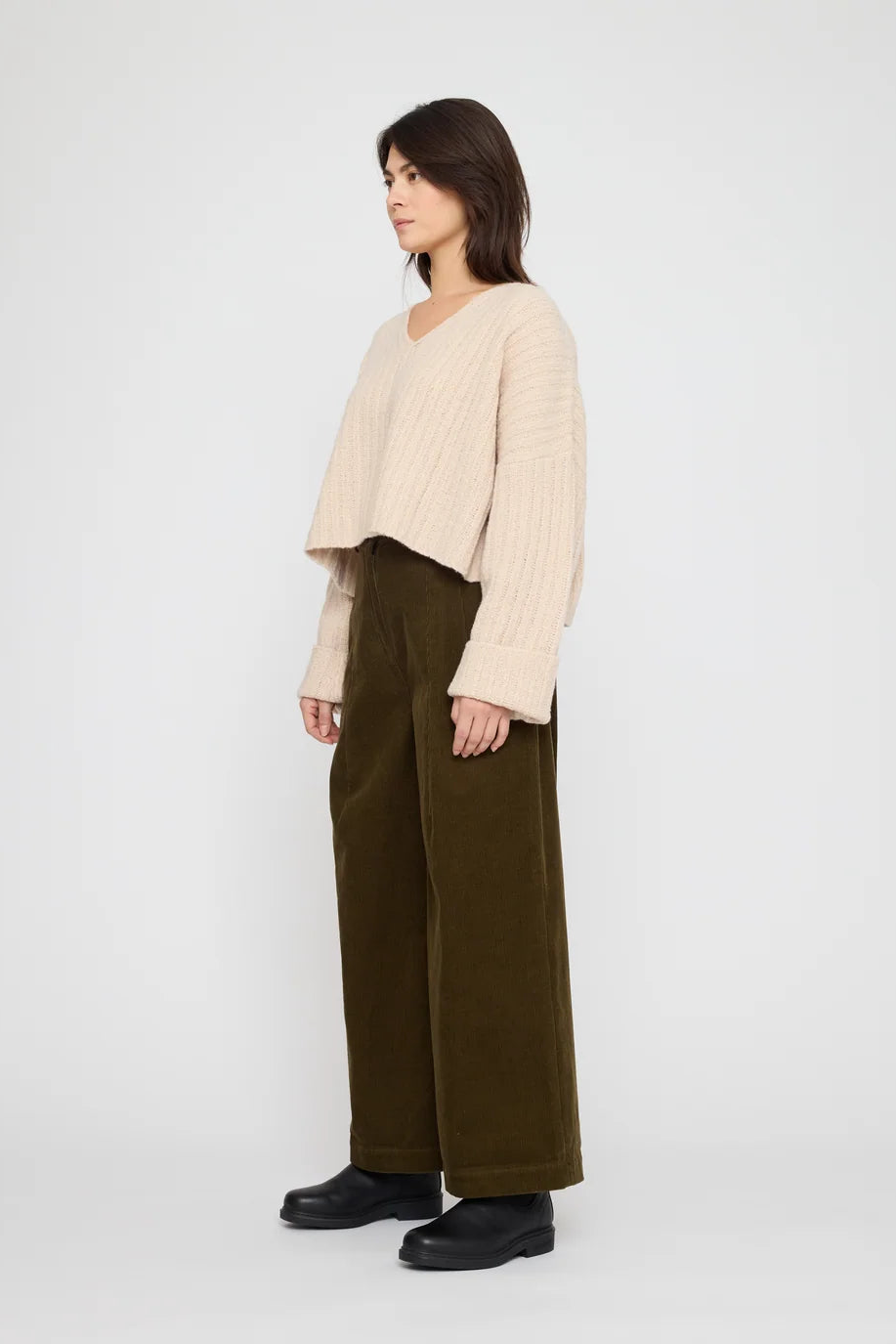 Oversized V-Neck Sweater