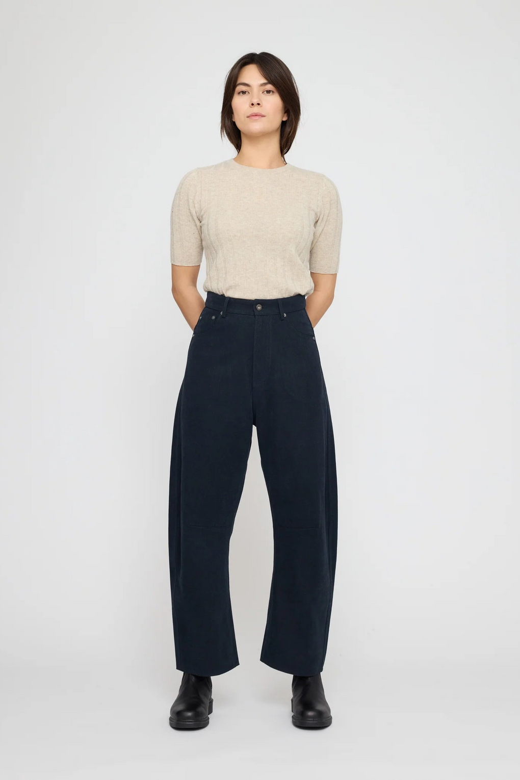 Signature Curve Legged Work Trouser